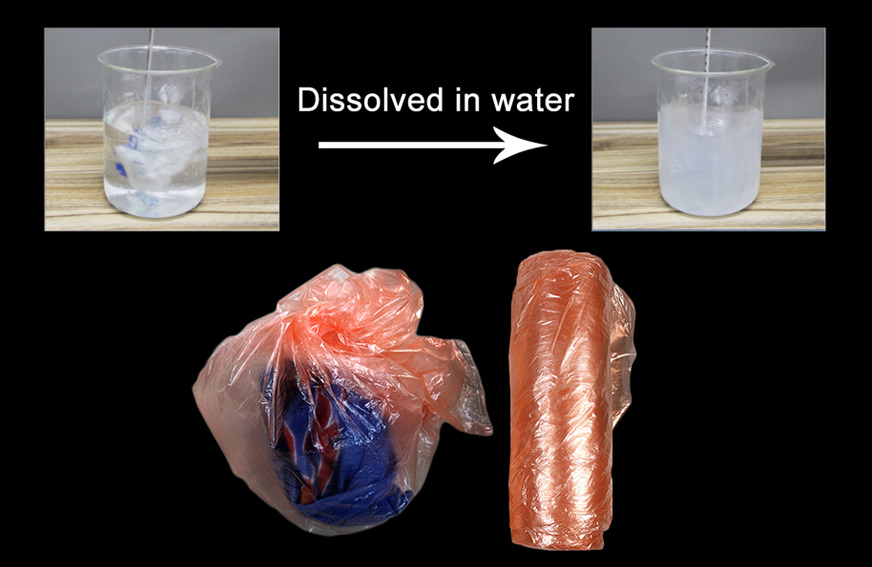 water-soluble bag