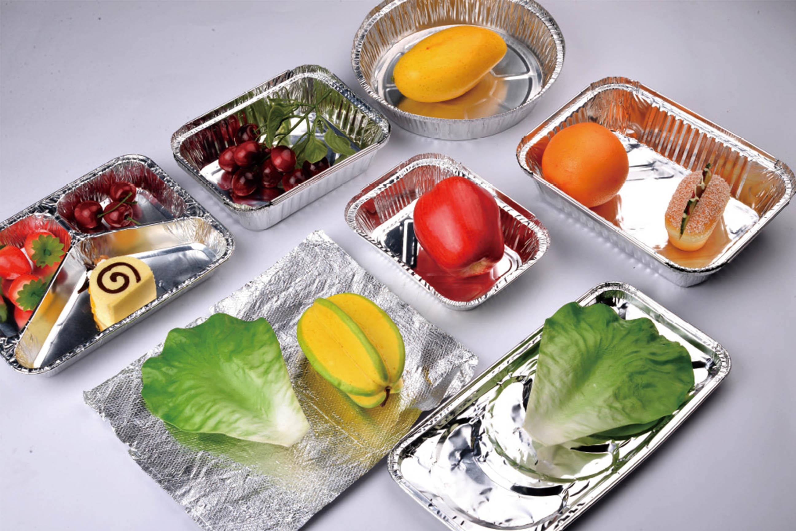 aluminium foil food container